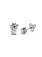 Boucles d'oreilles Femme in Or blanc Diamante OROR-2-198